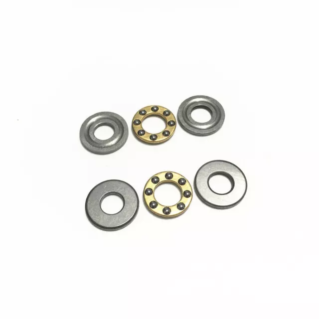 5pcs Axial Ball Thrust Bearing F10-18M 10x18x5.5mm Miniature Plane Bearing