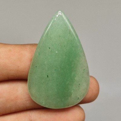 Fossil Solide Foncé Avocat Vert Guatémaltèque Jadéite Jade Brute Guatemala 