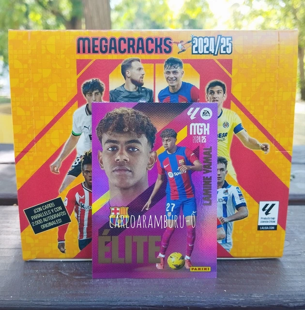 Lamine Yamal FC Barcelona Élite Power Paralela Panini Megacracks 2025