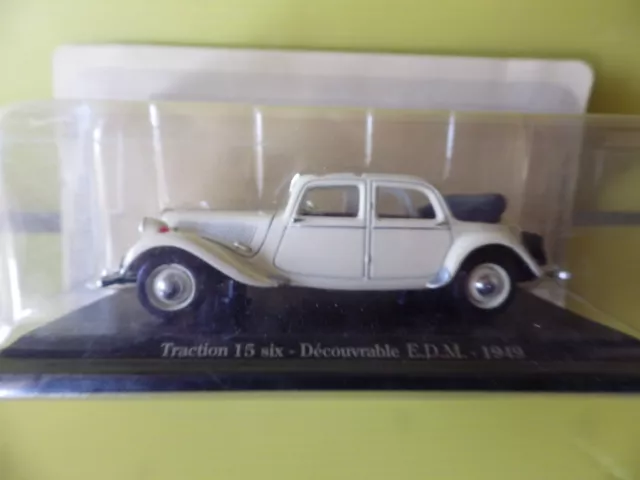 1/43    Citroen  Traction  15 Six Decouvrable E D M 1949  Neuf En Boite