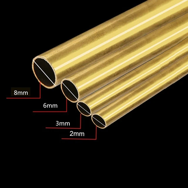 Durable Laboratoires Tube Laiton Traitement Matériel 300 7 8mm Anti-corrosion