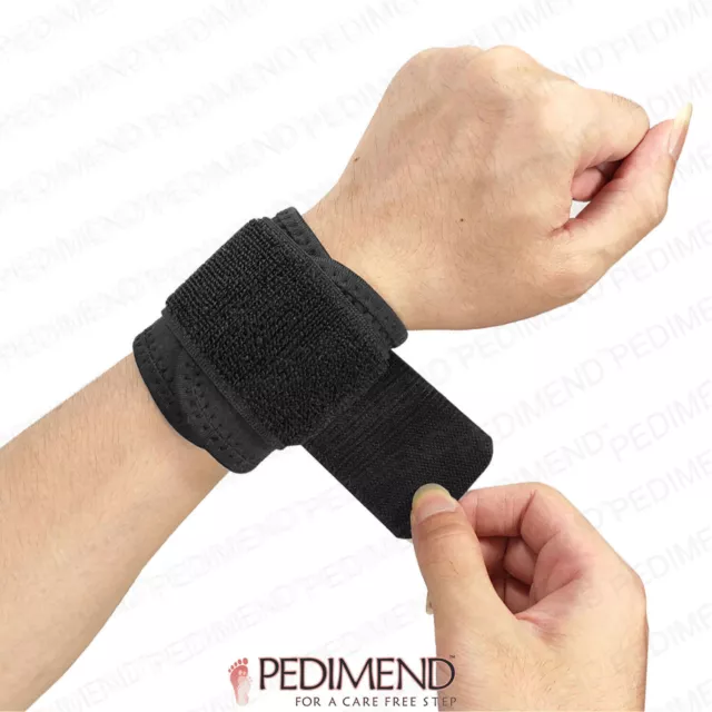 PEDIMEND Wrist Brace Support Carpal Tunnel Splint Arthritis Sprain Stabilizer 1X