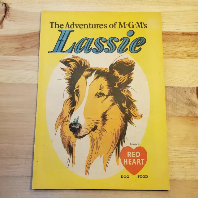 ADVENTUES OF MGM'S LASSIE nn (1949)  -- Rare Movie Giveaway! HIGH GRADE COMIC