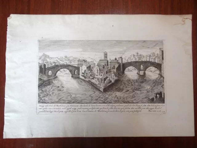 Aegidius  Sadeler Ii    Isola Tiberina 1606 