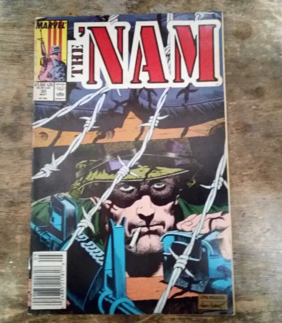 (16-7) Collectible Comic Book: "The 'Nam, " Marvel