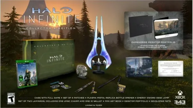 Halo Infinite Collector’s Edition with Standard Case Xbox SHIPS FAST