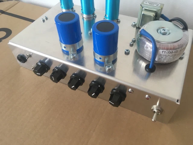 Guitar amplifier chassis, diy project for repair or for parts.