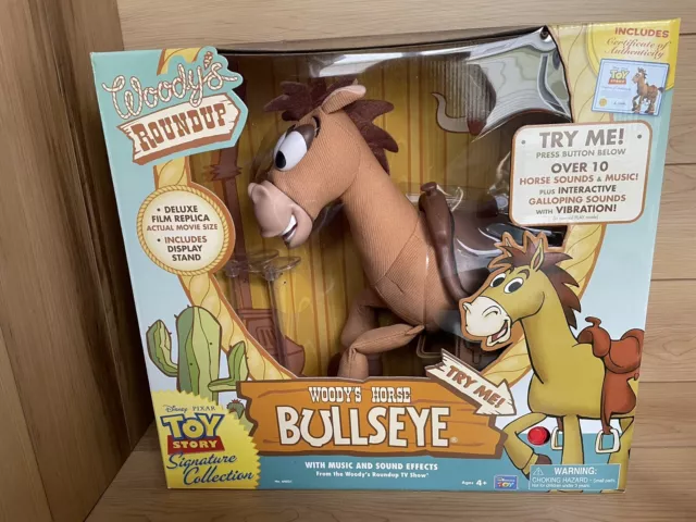 Disney Pixar TOY STORY Collection Signature WOODY'S HORSE BULLSEYE