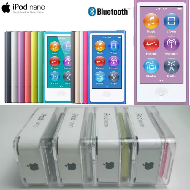 ✅✅NEW sealed APPLE IPOD NANO 7TH GENERATION 16GB - Free Shipping best gift🎁 MP3