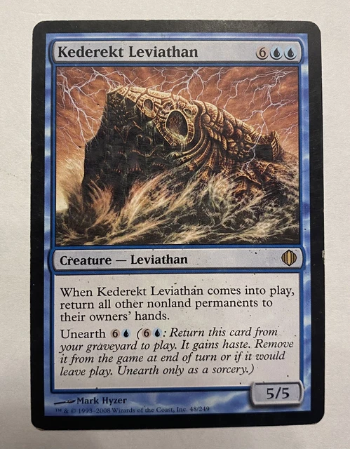 Magic: The Gathering - Kederekt Leviathan [Rara] - Setto Shards Of Alara (ALA) - Carta Singola MTG - 5