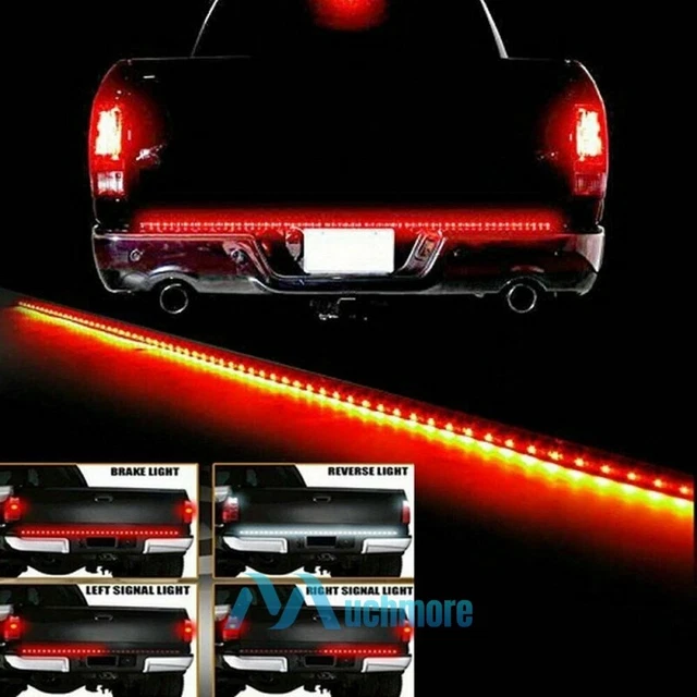 60" LED Strip Light Bar Reverse Tail-Gate Brake Turn Signal For Ford Trucks IP67