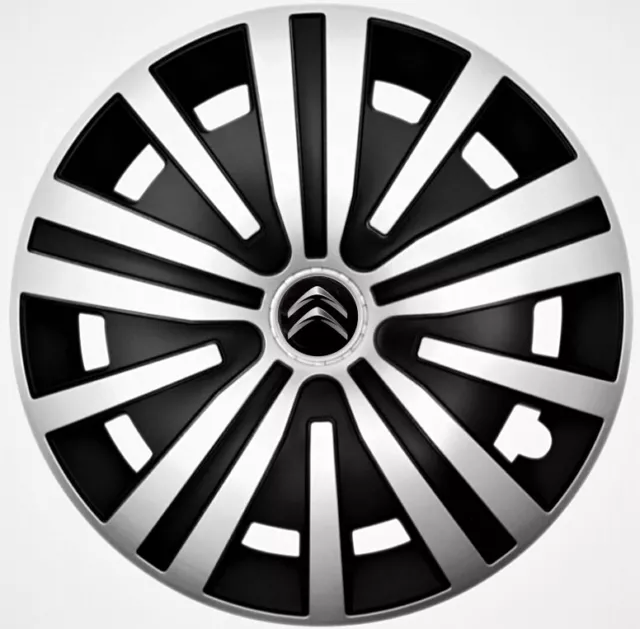 Set of 4x15 inch Wheel Trims for Citroen C3,C4, C5 ,Picasso