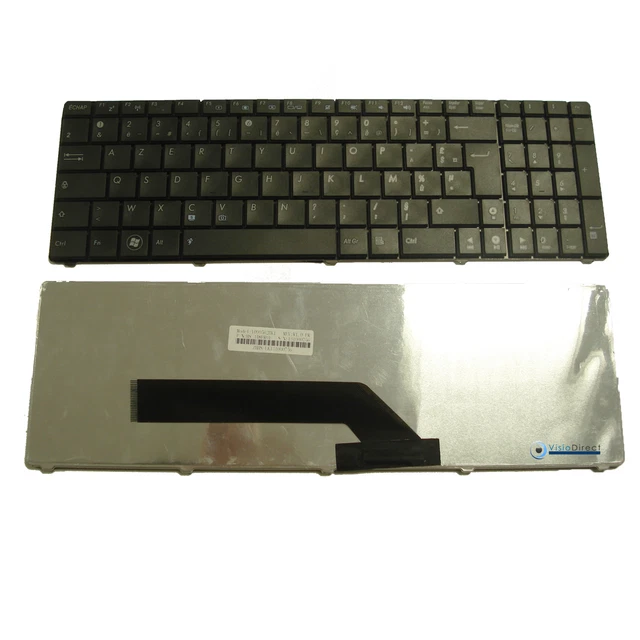 Clavier AZERTY Français Pour ASUS EPC1000 – Réf V021562HK3, 0KNA-0D1FR02 – Blanc, Ouvert Mais Neuf