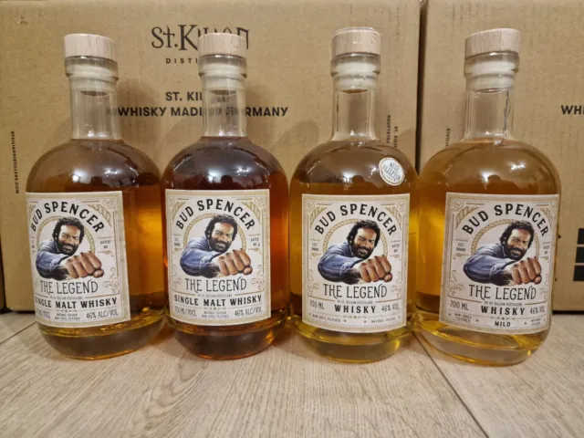 Bud Spencer und Terence Hill Whisky / Likör Sammlung 11 Flaschen St. Kilian Dist 2