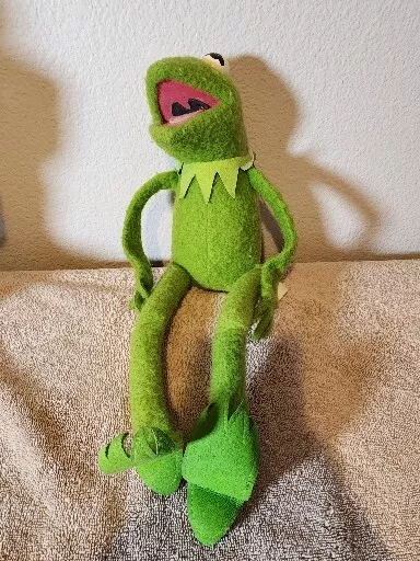 Vintage Kermit the Frog 1976 Fisher Price #850 Jim Henson Muppets Doll Muppet #1 3