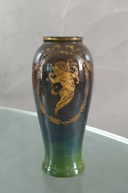 Petit Vase Pâte de Verre Marbrée SÈVRES  XIX ème