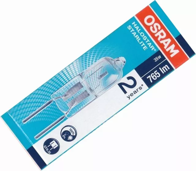 Osram Stiftsockellampe Halostar Starlite 64432s GY6,35 12V 35W 765 LM