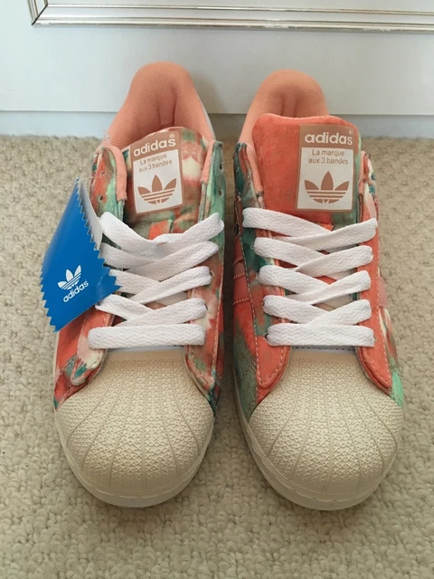 Adidas superstar 2 dust pink farm print w sale