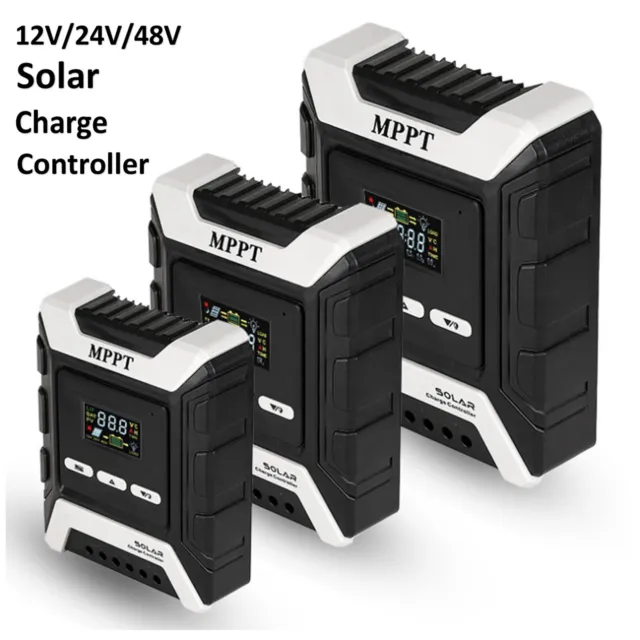 12-48V 20-60A MPPT Solaire Contrôleur De Charge Panel Battery Regulator Dual USB