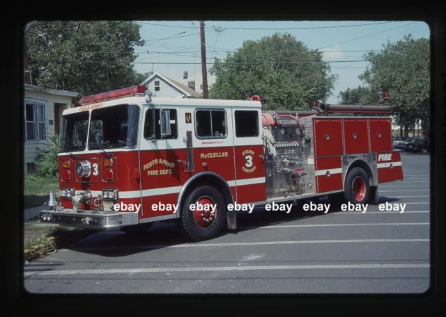 Perth Amboy NJ 1994 Seagrave pumper Fire Apparatus Slide