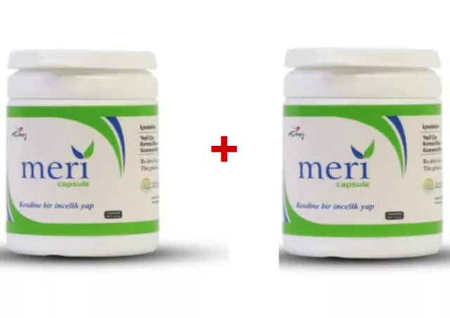 Meri caps, capsules Thé 30 x 2  Gélules mincir Regime Detox Coupe faim Naturel