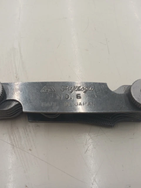 Fujikogu No.6 Screw Pitch Gage