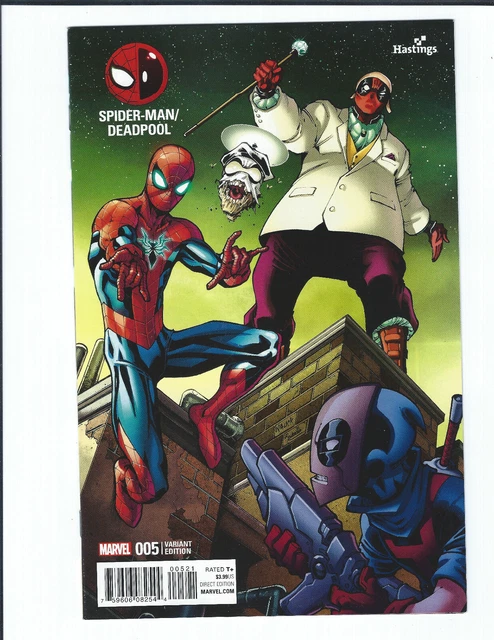 Marvel Spider-Man Deadpool #5 5 Todd Nauck Hastings Exclusive Variant Cover