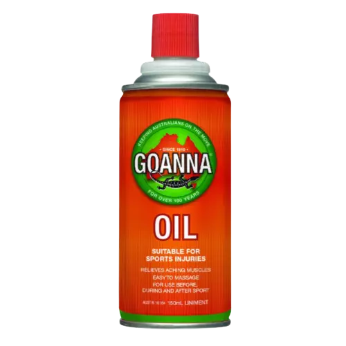 Goanna Suitable Sport & Exercise Injury Pain Relieves Oil Liniment 150ml