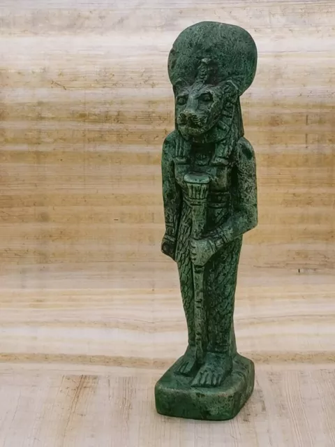 Ancient Egyptian Statue of goddess Sekhmet lady of war Egyptian Antiquities BC