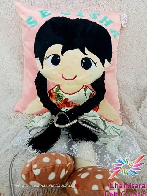 lindo bebé niña niño ropa de cama suave decoración creativa muñeca dormitorio almohada juguete