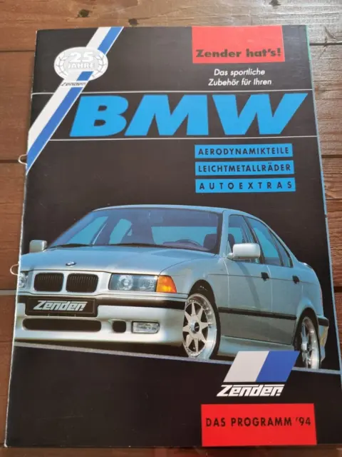ZENDER BMW Gesamtprogramm für Händler 1994 - Tuning Fahrzeugveredlung D&W