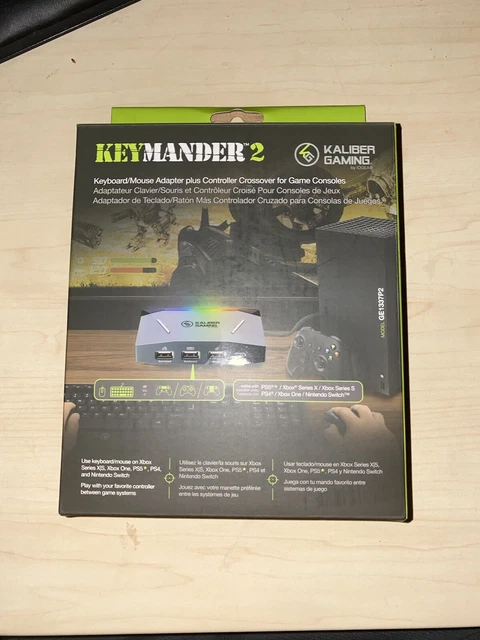 IOGEAR KeyMander 2 Keyboard/Mouse Adapter Plus Controller Crossover