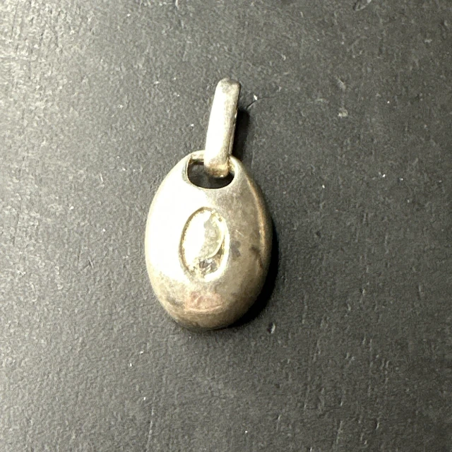 Pendentif Ancien En Argent Massif 925, Style Art Déco, Breloque De Créateur, à Collectionner
