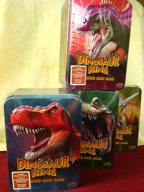 DINOSAUR KING TRADING Card Game deutsch 6 Booster Packs + 1 Exklusive Sega  Kids 5.15 - PicClick UK