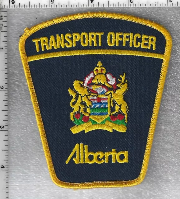 Alberta Transport Officer  (Canada)  Uniform Take-Off Shoulder Patch