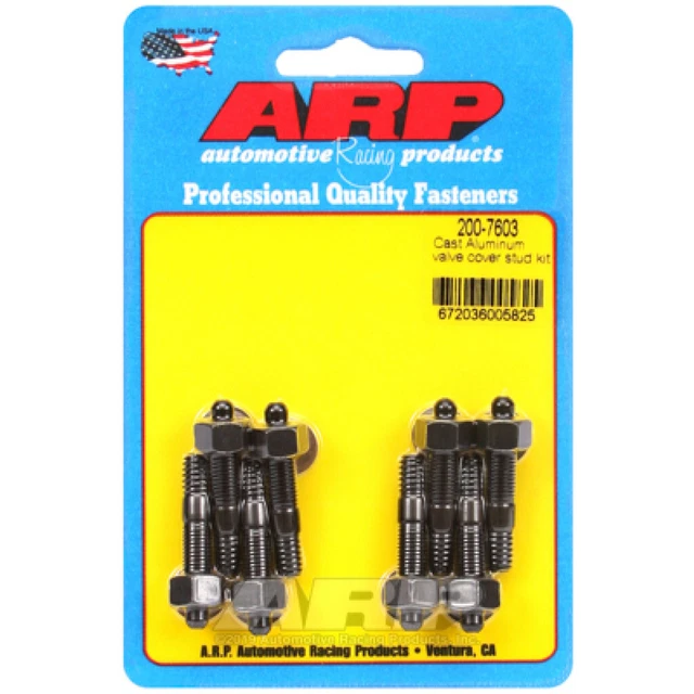 ARP VALVE COVER Stud Kit Hex Cast/Aluminum 1/4 Inches x 20 1.5 Inches