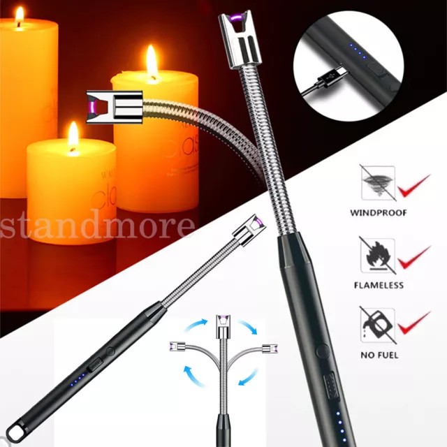 BBQ CANDLE KITCHEN FLEXIBLE LONG ELECTRIC/ARC LIGHTER✅Rechargeable USB lighter