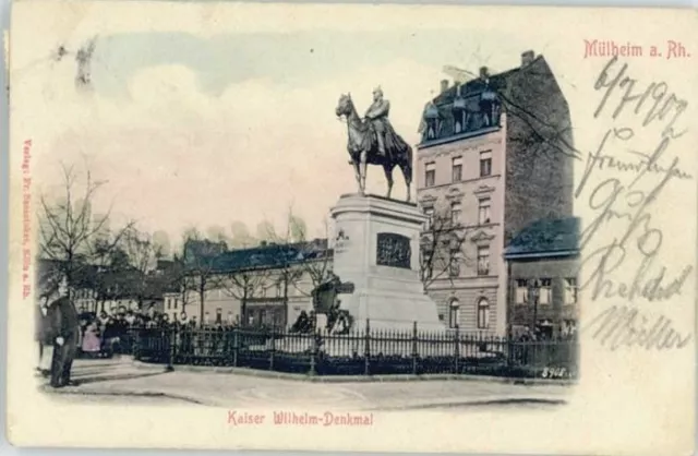 40033661 Muelheim_Ruhr Muelheim Ruhr Kaiser Wilhelm Denkmal  x Muelheim Ruhr