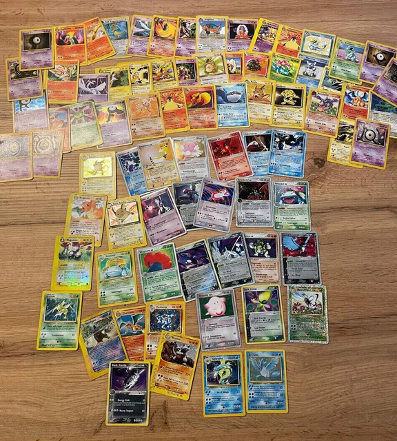 MEGA LOTTO CARTE Pokemon Set Base - Skybridge - EX - Rosso Fuoco - ITA ...