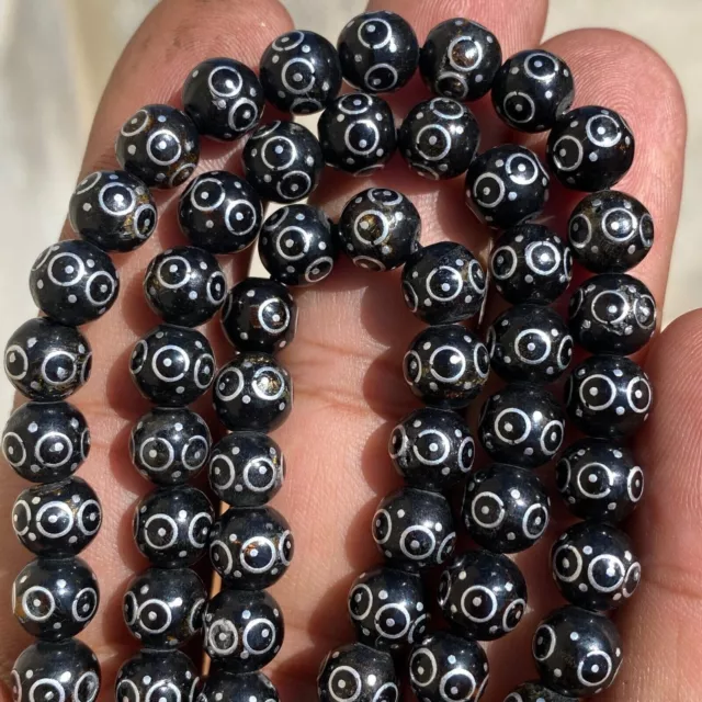 Natural Black Yusr Yemen necklace yemeni 99 Prayer Beads worry beads يسر