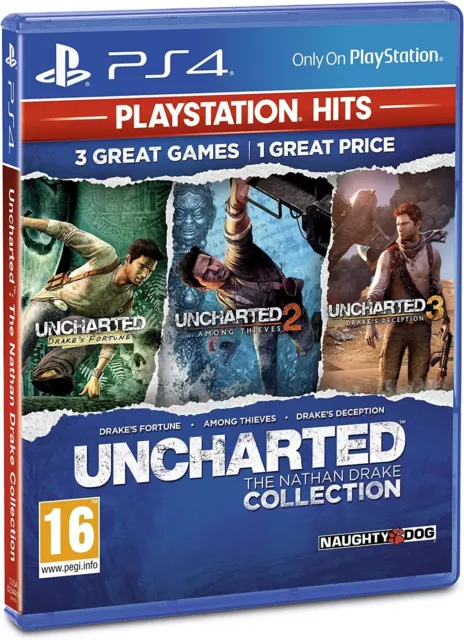 Uncharted: The Nathan Drake Collection (PS Hits) (PS4) (New)