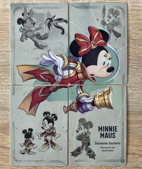 Disney Lorcana Micky & Minnie Maus Sammelkarten - zwei vollständige 4er Sets 3