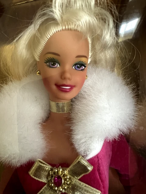Barbie Winter Rhapsody Collectors Blonde Doll 1996 Avon Special Edition 16873 Barbie Winter Rhapsody Collectors Blonde Doll 1996 Avon Special Edition 16873