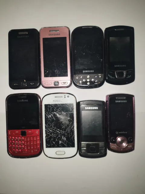 Samsung Mobile Phones Joblot 4 - Untested - For parts or repairs