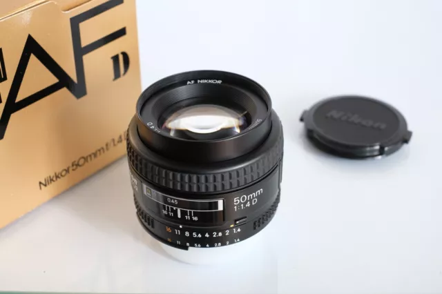 Nikon AF Nikkor 50mm 1.4 D Objektiv