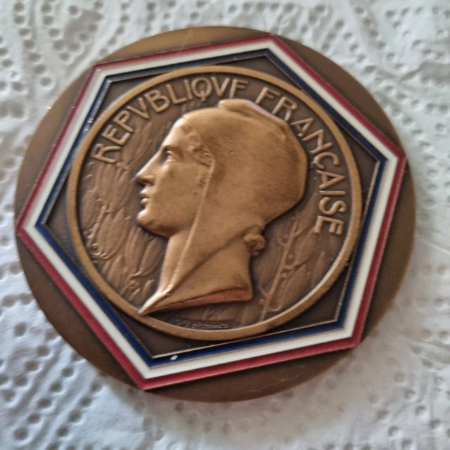 MEDAILLE BRONZE CONGRES GASTRONOMIQUE DE LYON 1885