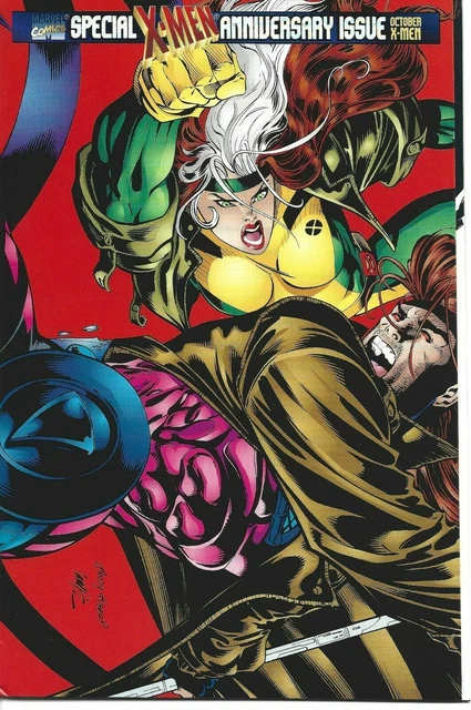 X-Men #45 Marvel Comics Special Anniversary With Cards October Oct 1995 (VFNM)