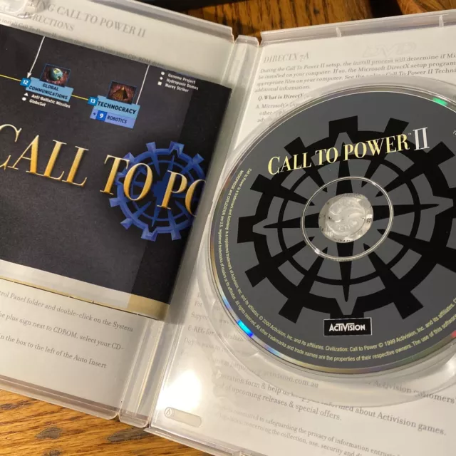 CALL TO POWER II - Essential Collection PC Game CD ROM Activision 3