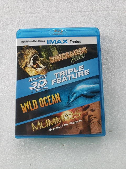 IMAX - DINOSAURS Alive (Blu-ray 3D + 2D 2010) Brand New