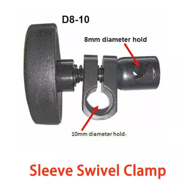 Sleeve Swivel Clamp Chuck Magnetic Stands Holder Bar Dial Indicator Gauge D8-10